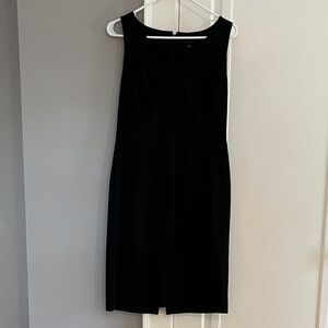 Ann Taylor black sleeveless pencil dress 4